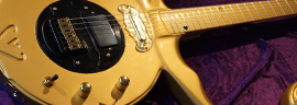 Prince Gold Symbol Guitar photo 10