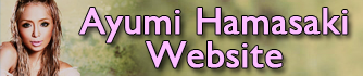 Ayumi Hamasaki website
