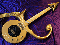 Prince Gold Symbol Guitar photo 1