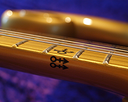 Prince Gold Symbol Guitar photo 9